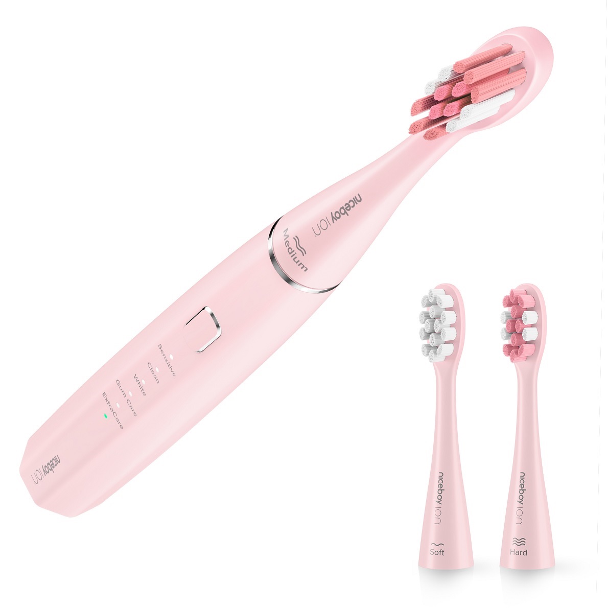 Niceboy ION Sonic Pink electric toothbrush Niceboy ION Sonic Pink electric toothbrush